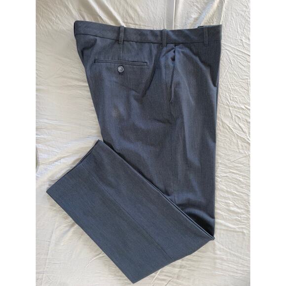 Van Heusen Flat Front Washable Stretch Dress Pants, Slacks. 36X31, EUC!! - Picture 2 of 8
